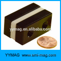 Epoxy coated neodymium magnet block